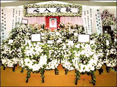 兰州花圈 灵堂灵车 寿衣